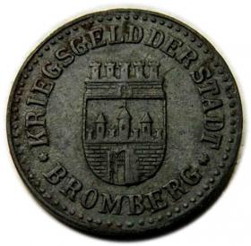 Obrazek 2 dla: 10 fenigów 1919 Bydgoszcz / Bromberg