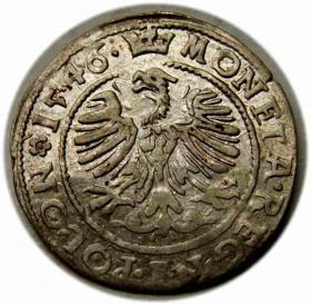 Obrazek 2 dla: Grosz 1546 Zygmunt I Stary Kraków