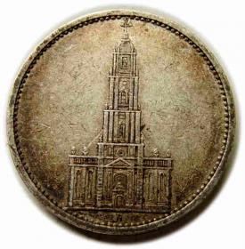 Obrazek dla: 5 marek 1935 A Berlin Niemcy kościół srebro
