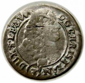 Obrazek dla: 3 krajcary 1665 Chrystian Wołowski Księstwo Brzesko  Legnicko  Wołowskie Brzeg