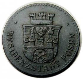 Obrazek 2 dla: 10 fenigów Poznań / Posen