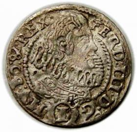 Obrazek dla: 1 krajcar 1629 Ferdynand III Habsburg Kłodzko