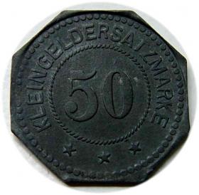 Obrazek dla: 50 fenigów Zundschnurfabrik Złoty Stok / Reichenstein