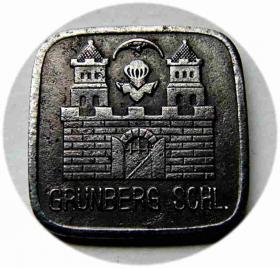 Obrazek 2 dla: 50 fenigów 1919 Zielona Góra Grunberg