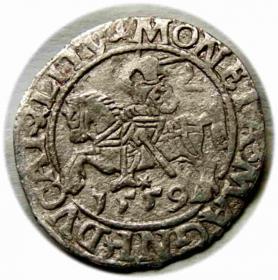 Obrazek dla: Półgrosz 1559 Zygmunt II August Wilno