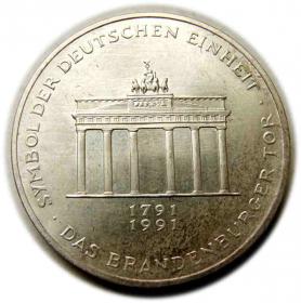 Obrazek dla: 10 marek 1991 Brama Brandenburska Niemcy