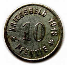 Obrazek dla: 10 fenigów 1918 Działdowo / Soldau