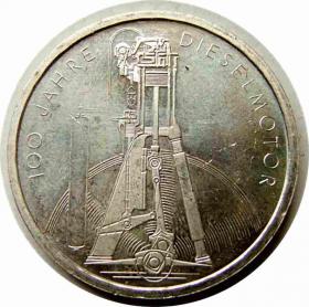Obrazek dla: 10 marek 1997 100 lat silnika Diesla Niemcy