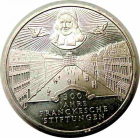 Obrazek dla: 10 marek 1998 300 lat Fundacji Frankego Niemcy