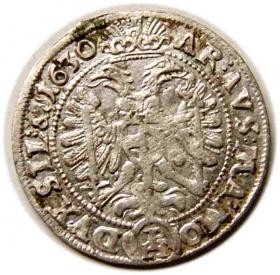 Obrazek 2 dla: 3 krajcary 1630 Ferdynand II Habsburg Wrocław