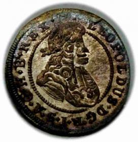Obrazek dla: 1 krajcar 1700 Leopold I Habsburg Brzeg