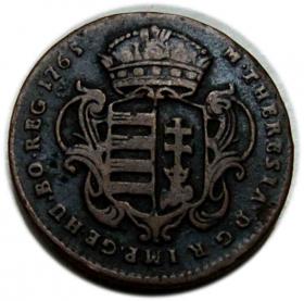 Obrazek 2 dla: Denar 1765 Maria Teresa Habsburg Węgry