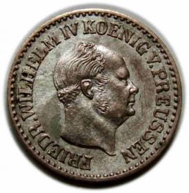 Obrazek dla: 1 silber groschen 1855 Fryderyk Wilhelm IV Prusy Berlin