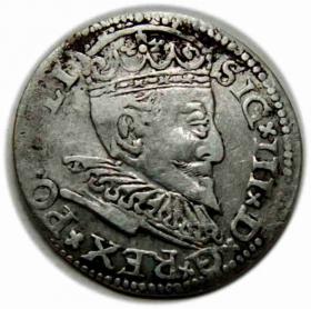 Obrazek dla: Trojak 1594 Zygmunt III Waza Ryga