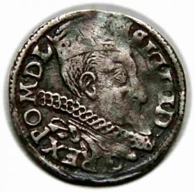 Obrazek dla: Trojak 1597 Zygmunt III Waza Poznań