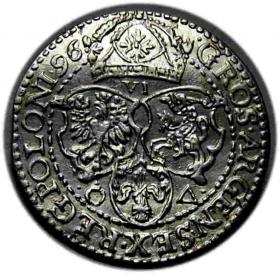 Obrazek 2 dla: Szóstak 1596 Zygmunt III Waza Malbork
