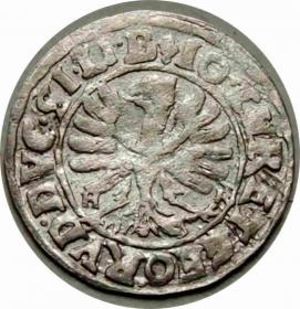 Obrazek 2 dla: 3 krajcary 1621 Jan Krystian, Jerzy Rudolf Złoty Stok