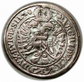 Obrazek 2 dla: 3 krajcary 1696 Leopold I Habsburg Brzeg