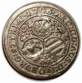 Obrazek dla: 3 krajcary 1706 Józef I Habsburg Austria Graz