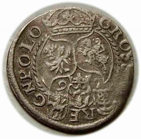 Obrazek 2 dla: Grosz 1597 Zygmunt III Waza Poznań