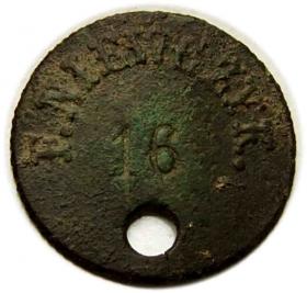 Obrazek dla: Żeton F. NIEWCZYK Wielkopolska