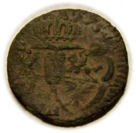 Obrazek 2 dla: Szeląg 1754 August III Sas Gubin