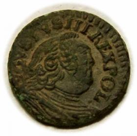 Obrazek dla: Szeląg 1755 August III Sas Gubin