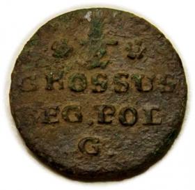 Obrazek dla: Półgrosz 1767 Stanisław August Poniatowski Kraków