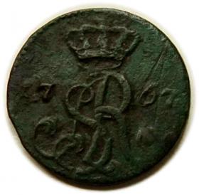 Obrazek dla: Grosz 1767 Stanisław August Poniatowski Warszawa