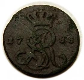 Obrazek dla: Grosz 1788 Stanisław August Poniatowski Warszawa