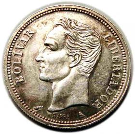 Obrazek dla: 1 boliwar 1965 Wenezuela