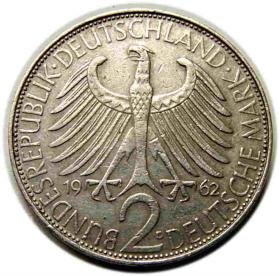 Obrazek dla: 2 marki 1962 Niemcy Max Planck