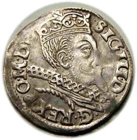 Obrazek dla: Trojak 1598 Zygmunt III Waza Bydgoszcz