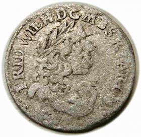 Obrazek dla: Szóstak 1684 Fryderyk Wilhelm Prusy Brandenburgia Królewiec