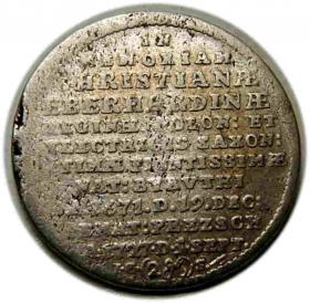 Obrazek 2 dla: Dwugrosz 1727 August II Mocny Sas Drezno