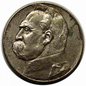 Obrazek dla: 5 złotych 1935 II RP Warszawa