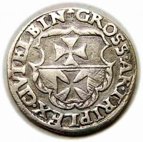 Obrazek 2 dla: Trojak 1540 Zygmunt I Stary Elbląg