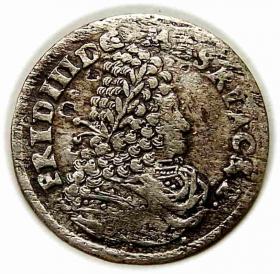 Obrazek dla: Trojak 1697 Fryderyk III Brandenburski Prusy Królewiec