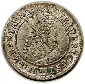 Obrazek dla: Ort 1698 Fryderyk III Brandenburg Prusy Królewiec