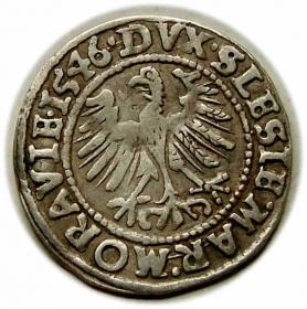 Obrazek 2 dla: Grosz 1546 Ferdynand I Habsburg Wrocław