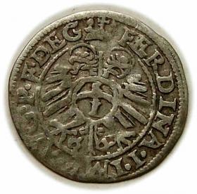 Obrazek 2 dla: 1 krajcar 1562 Ferdynand I Habsburg Wrocław