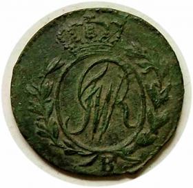 Obrazek 2 dla: Półgrosz 1797 Fryderyk Wilhelm II Prusy Południowe Wrocław