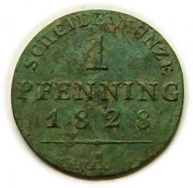 Obrazek dla: 1 fenig 1828 Franciszek II Habsburg Niemcy Berlin