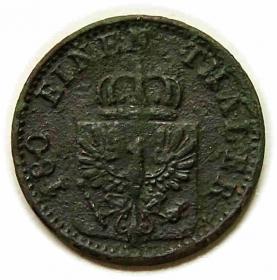 Obrazek 2 dla: 2 fenigi 1869 Wilhelm I Hohenzollern Niemcy Berlin