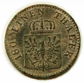 Obrazek 2 dla: 2 fenigi 1846 Ferdynand I Habsburg Niemcy Berlin