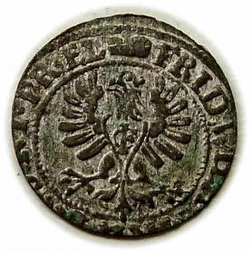 Obrazek 2 dla: Szeląg 1653 Fryderyk Wilhelm Prusy Królewiec