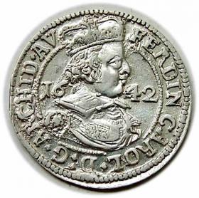 Obrazek dla: 3 krajcary 1642 Ferdynand Karol Austria Hall