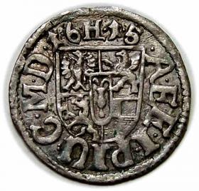 Obrazek 2 dla: Grosz 1615 Jan Zygmunt Hohenzollern Księstwo Pruskie Drezdenko