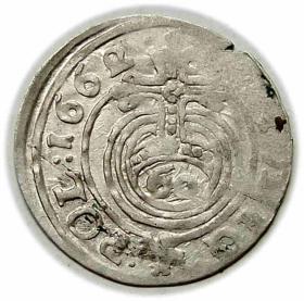 Obrazek dla: Półtorak 1662 Jan Kazimierz Poznań