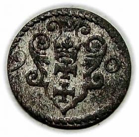 Obrazek dla: Denar 1590 Zygmunt III Waza Gdańsk